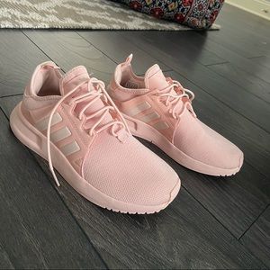 Pink Adidas Tennis Shoes
